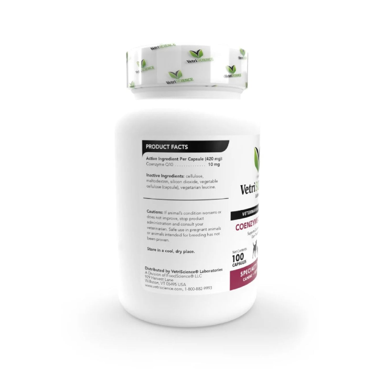 VetriSCIENCE Coenzyme Q10 輔酶Q10 - 貓犬適用